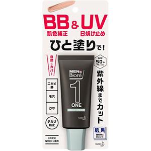 花王　メンズビオレＯＮＥ　ＢＢ＆ＵＶクリーム自然にカバー３０Ｇ