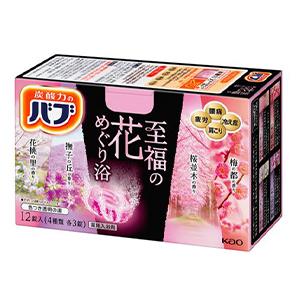 花王　バブ　至福の花めぐり浴１２錠　入浴剤