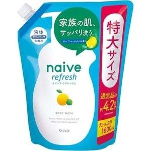 クラシエ　ナイーブ リフレッシュボディソープ 海泥配合 詰替用　1600mｌ