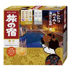 クラシエ 旅の宿　じんわりぬくぬく湯めぐり気分　贅沢アソート　３９０ｇ　入浴剤