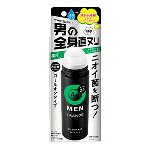 エージーデオ２４メン　メンズ デオドラント ロールオングランデ　スタイリッシュシトラス　１２０ｍｌ｜zaccaya