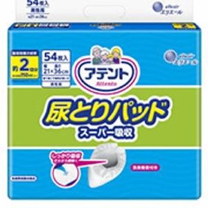 大王製紙  アテント 尿とりパッドスーパー吸収男性用54枚