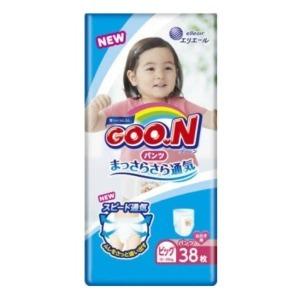 【在庫処分】大王製紙　グーン　パンツまっさらさら通気　女の子ＢＩＧサイズ３８枚