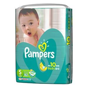 【数量限定】Ｐ＆Ｇ　パンパース　さらさらケアテープ　スーパ−ジャンボ　Ｓ８２枚　旧品