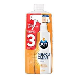 Ｐ＆Ｇ　ジョイミラクルクリーン泡スプレー食器用洗剤 フレッシュシトラス　つめかえ３回分６９０ｍｌ