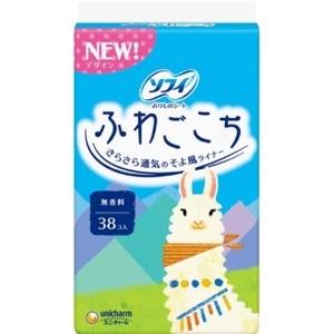 ユニチャーム　ソフィ　ふわごこち　無香料　３８枚