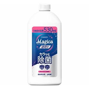 ライオン　チャーミーマジカ速乾＋（プラス）カラッと除菌ホワイトローズの香りつめかえ用５３０ｍｌ