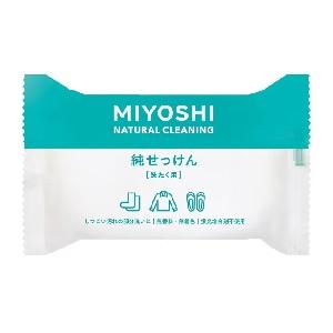 ミヨシ石鹸 純せんたく用石鹸 固形 1P190G : 雑貨屋 - 通販