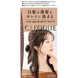 クレオディーテ クリアリーカラー 白髪用 ビターブラウン ( 1セット