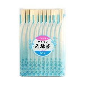 大和物産 小花日和アスペン元禄箸 50膳｜雑貨屋