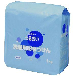 エスケー石鹸　うるおい 洗濯用粉せっけん 詰替用　1kg