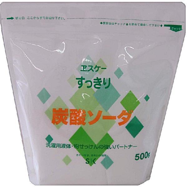 エスケー石鹸 すっきり炭酸ソーダ 500G