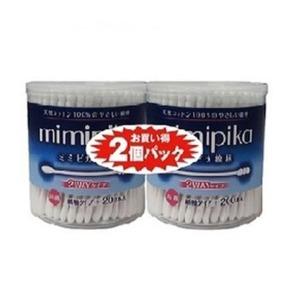 コットンラボ ミミピカ綿棒 200本×2個パック