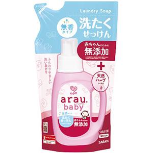 サラヤ　アラウベビー　洗たくせっけん無香タイプつめかえ７２０ｍｌ