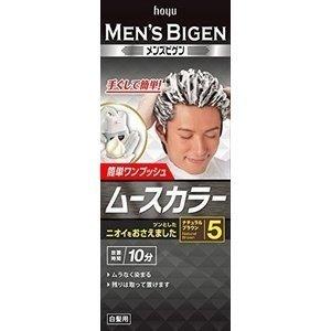 ホーユー メンズビゲン ムースカラー 5 ナチュラルブラウン 80g