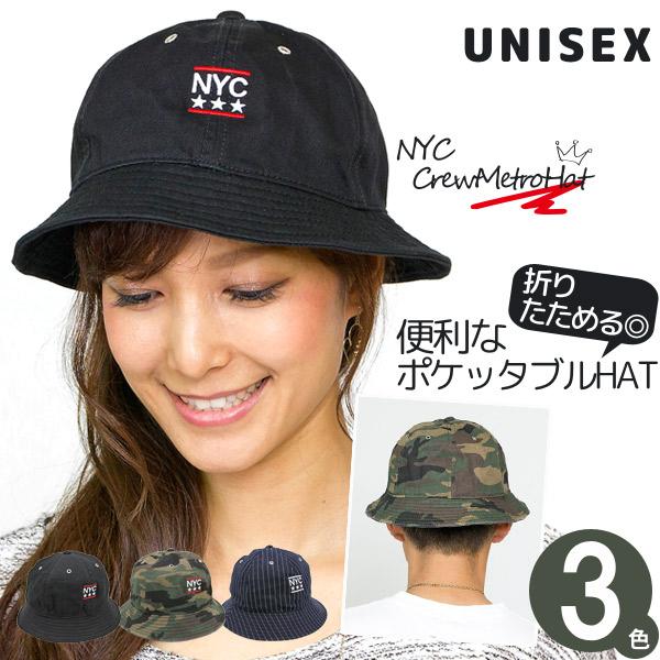 NYCクルー メトロハット メンズ レディース 帽子 春夏 秋 バケットハット アウトドア 迷彩 ス...