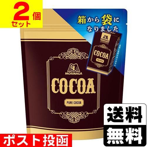 (ポスト投函)(森永製菓)純ココア 110g(2個セット)