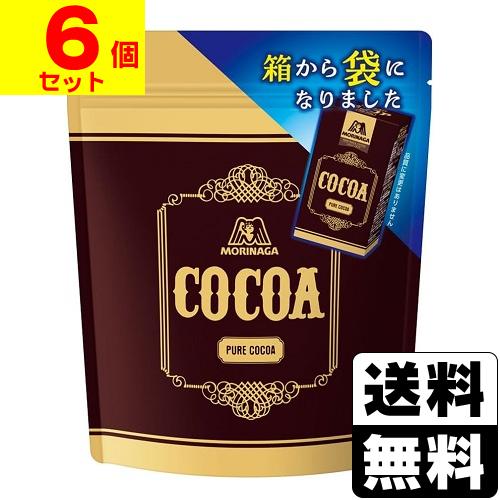 (森永製菓)純ココア 110g(6個セット)