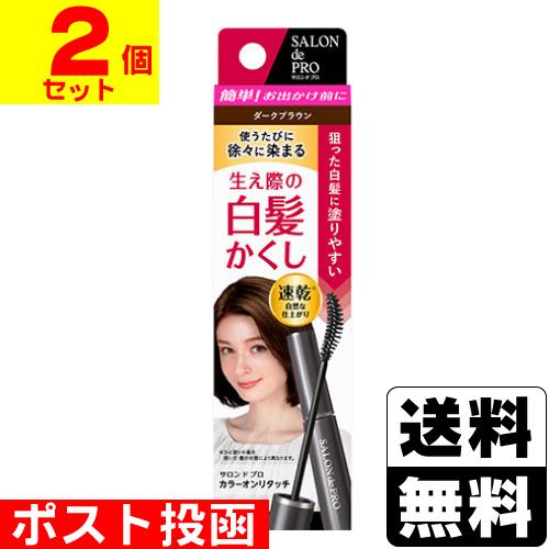 (ポスト投函)(ダリヤ)サロンドプロ カラーオンリタッチ 白髪かくしEX ダークブラウン 15ml(...