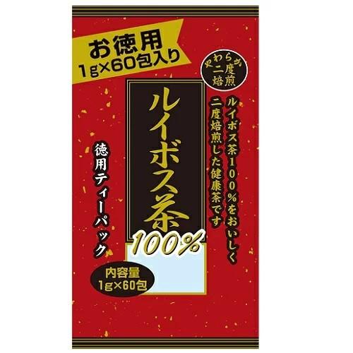 (ユウキ製薬)徳用二度焙煎ルイボス茶 1g×60包