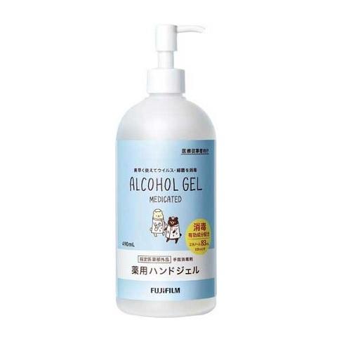 手指消毒剤 薬用ハンドジェル 490ml