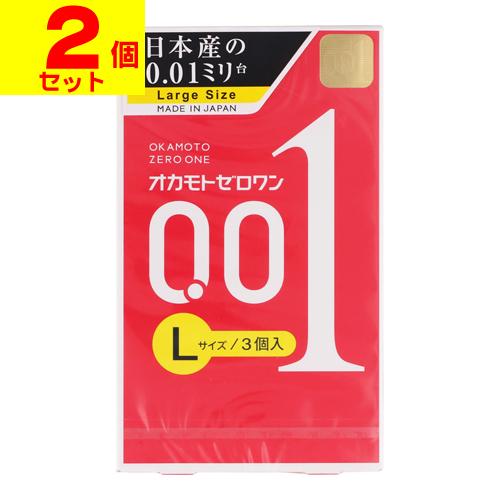 (ポスト投函)(オカモト)オカモトゼロワン L 3個入(2個セット)