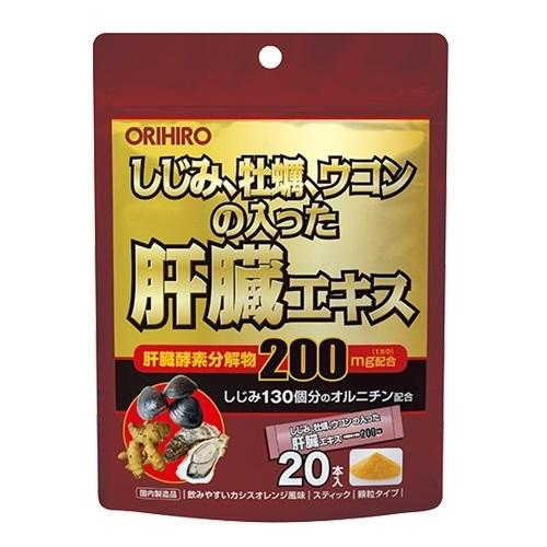(オリヒロ)しじみ牡蠣ウコンの入った肝臓エキス顆粒 30g(1.5g×20包入)