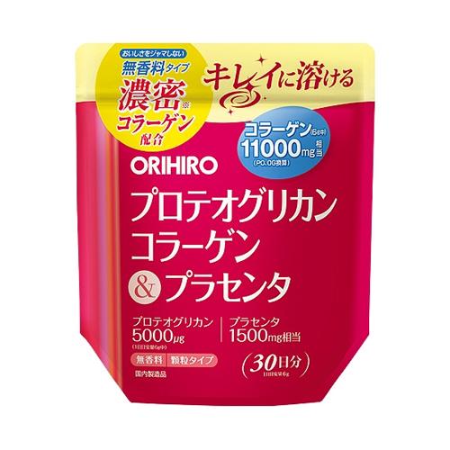 (ポスト投函)(オリヒロ)プロテオグリカンコラーゲン&amp;プラセンタ 180g