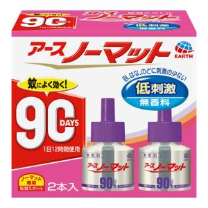 (アース製薬)アースノーマット 取替えボトル 90日用 無香料 45ml×2本入｜zagzag