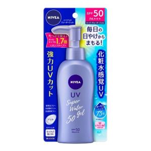 (花王)ニベアUV スーパーウォータージェル SPF50 ポンプ 140g｜zagzag