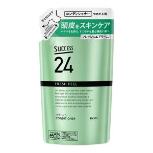 サクセス 花王 髪サラッとリンス つめかえ用 320ml きしみ抑制 メンズ