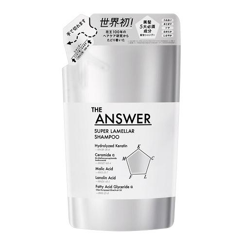 (ポスト投函)(花王)THE ANSWER スーパーラメラシャンプー 詰替え 320mL