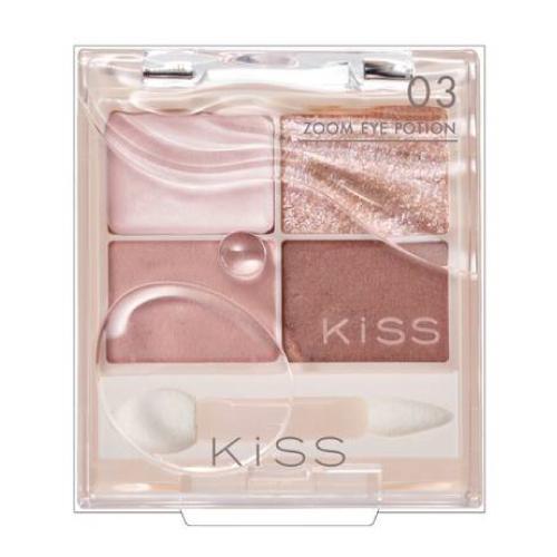 (ポスト投函)(伊勢半)KISS(キス) ズームアイポーション 03 ロゼストリーム