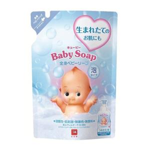 (牛乳石鹸)キューピー 全身ベビーソープ 泡タイプ 詰替え 350mL
