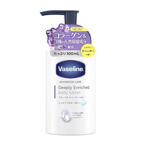 ヴァセリン ディープリーエンリッチド ボディローション フローラルラベンダーの香り 300ml