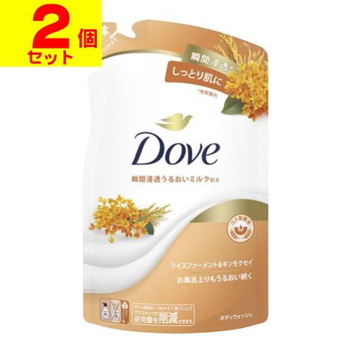 (ポスト投函)(ユニリーバ)ダヴ ボディウォッシュ ライスファーメント＆キンモクセイ 詰替え 330...