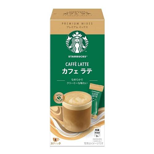 (ポスト投函)スターバックス プレミアム ミックス カフェ ラテ 4本入