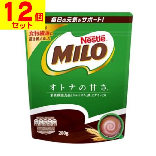 (ネスレ)ミロ オトナの甘さ 200g(12個セット)