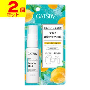(ポスト投函)(マンダム)GATSBY(ギャツビー) マスク爽快 アロマミスト レモンミントの香り 30ml(2個セット)