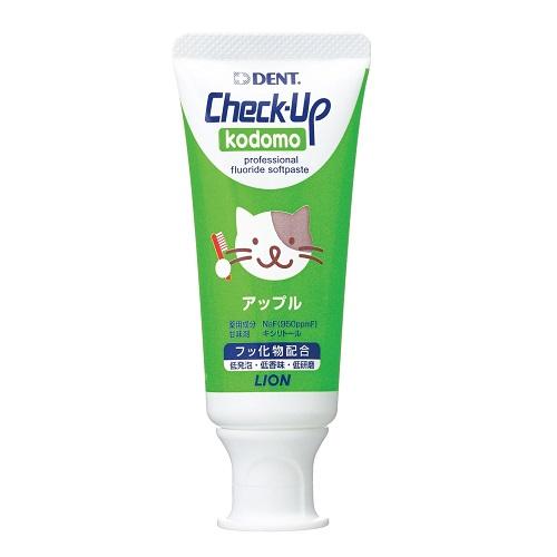 (ライオン歯科材)Check-Up kodomo(チェックアップ コドモ) アップル 60g