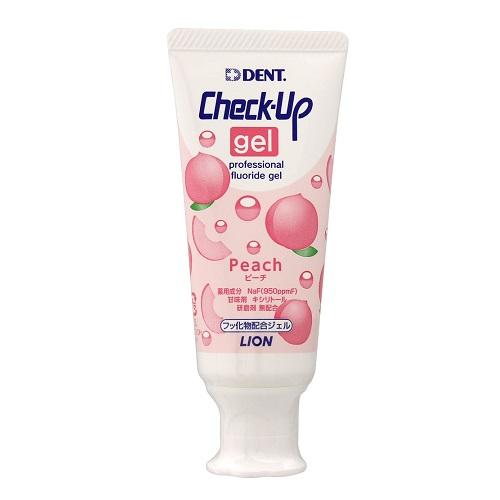 (ライオン歯科材)Check-Up gel(チェックアップ ジェル) ピーチ 60g