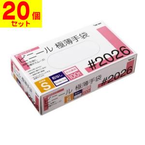川西工業)2026 ビニール使いきり手袋 (粉無) Mサイズ 100枚入
