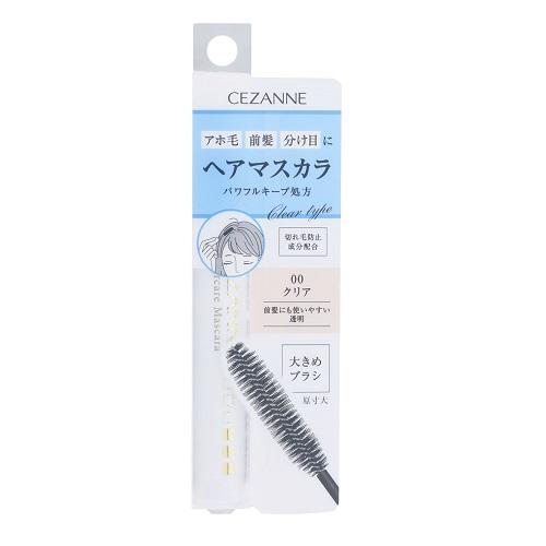 (セザンヌ)ヘアケアマスカラ 00 クリア 10ml