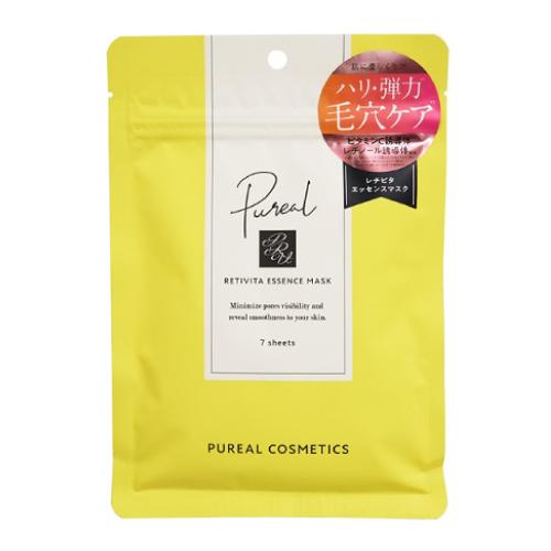 (ポスト投函)(マルマンH＆B)ピュレア レチビタエッセンスマスク 7枚入