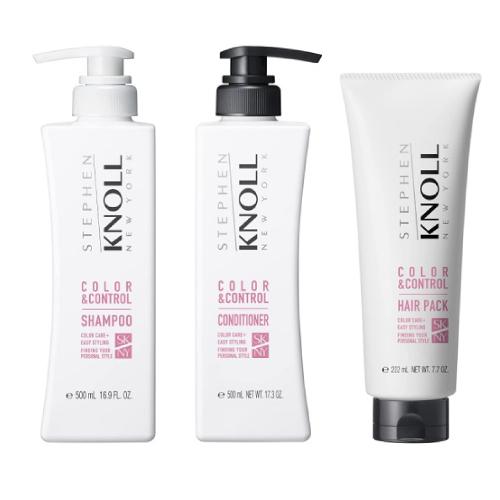 (コーセー)スティーブンノル カラーコントロール シャンプー W 本体 500ml＋コンディショナー...