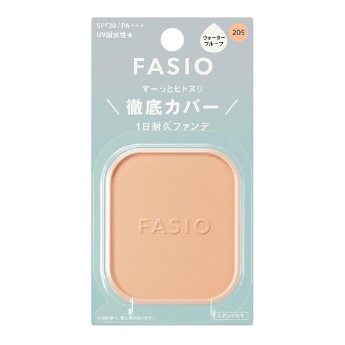 (ポスト投函)(コーセー)FASIO(ファシオ) ヒトヌリカバー 耐久ファンデーション 205 ライ...