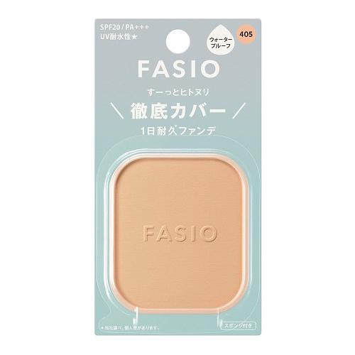(ポスト投函)(コーセー)FASIO(ファシオ) ヒトヌリカバー 耐久ファンデーション 405 ライ...