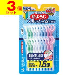 定形外郵便で送料無料でお届け】 小林製薬株式会社 糸ようじ スルッと