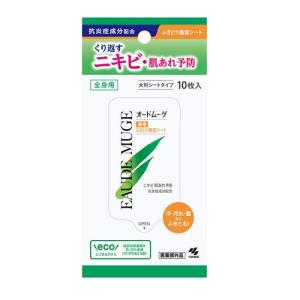 小林製薬 オードムーゲ めくれるふきとりコットン 240回分 4枚重ね×60