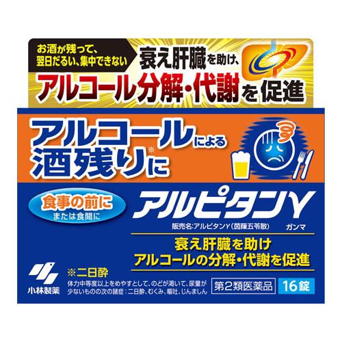 (第2類医薬品)(ポスト投函)(小林製薬)アルピタンγ(ガンマ) 16錠入